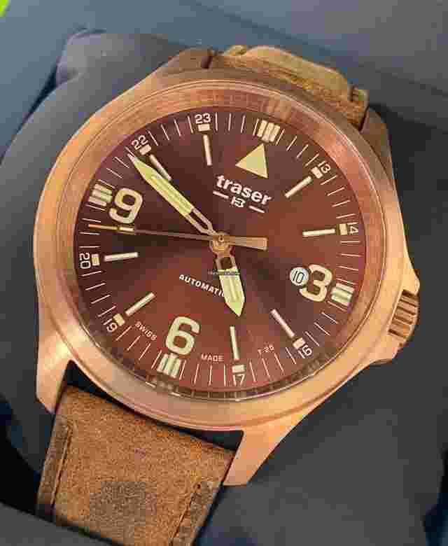 Traser
                           
                                 P67 Officer Pro Automatic Bronze Brown