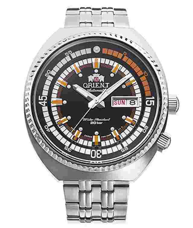 Orient Mako Neo Classic Sports RA-AA0E05B 43.5mm 200m WR automatic men’s watch stainless steel Classic Sports RA-AA0E05B 43.5mm 200m WR