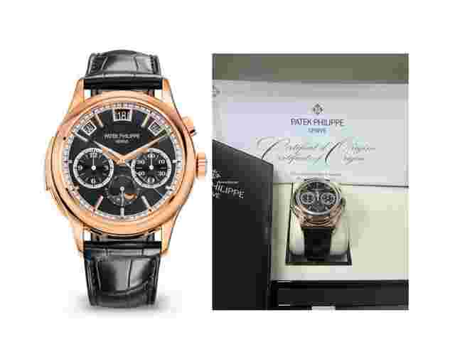 Patek Philippe Grand Complications
                           
                                 (submodel) Rose Gold Black Dial 5208R-001