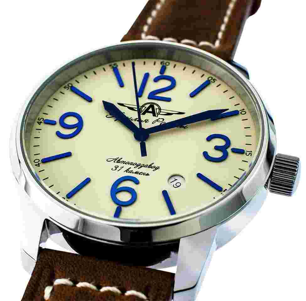 Vostok Automatic 2416B Wings of Motherland Aviation 2416/06011001 Retro Vintage