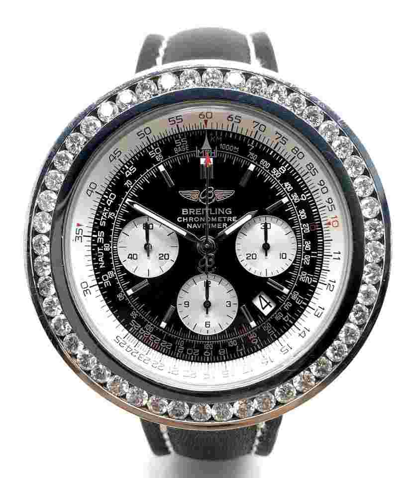 Breitling Navitimer
                           
                                 Automatic Steel Chrono Chronograph Diamonds