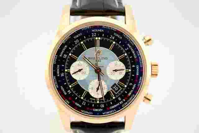 Breitling Transocean Chronograph Unitime
                           
                                 18K Gold