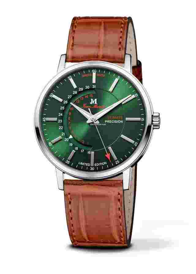 Jean Marcel
                           
                                 Optimum 510 Green Limited edition - ETA2892 - Super Slim 7,5mm Alligator Strap (EU only)