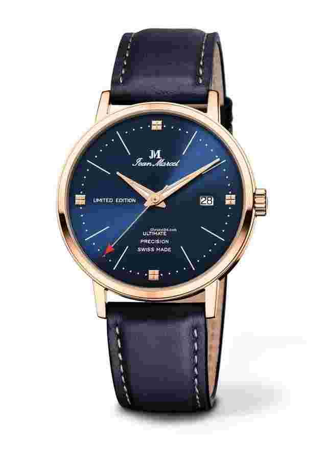 Jean Marcel
                           
                                 Optimum 510 Blue - Gold-Plated Limited edition - ETA2892 - Super Slim 7,5mm