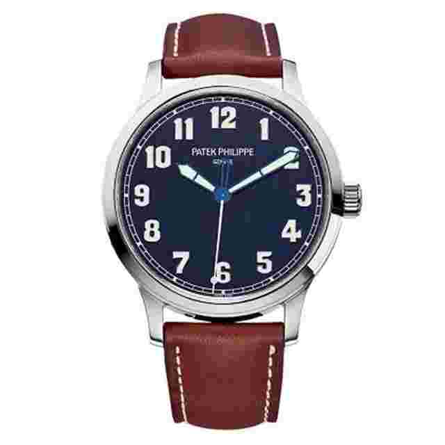Patek Philippe Calatrava
                           
                                 Limited Edition Calatrava 42mm Steel Blue Dial 5522a