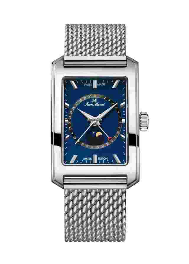Jean Marcel
                           
                                 QUADRUM III Moonphase Blue Limited Edition - ETA 2685 - Mesh Bracelet