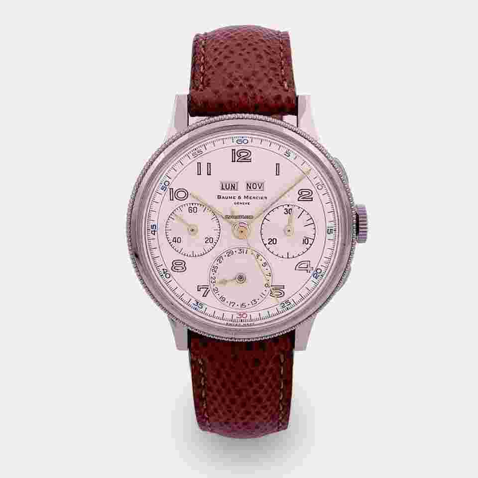 Baume & Mercier
Super Jumbo Chronograph | Bezel Control Full Calendar | Ref 1915 | 1960s