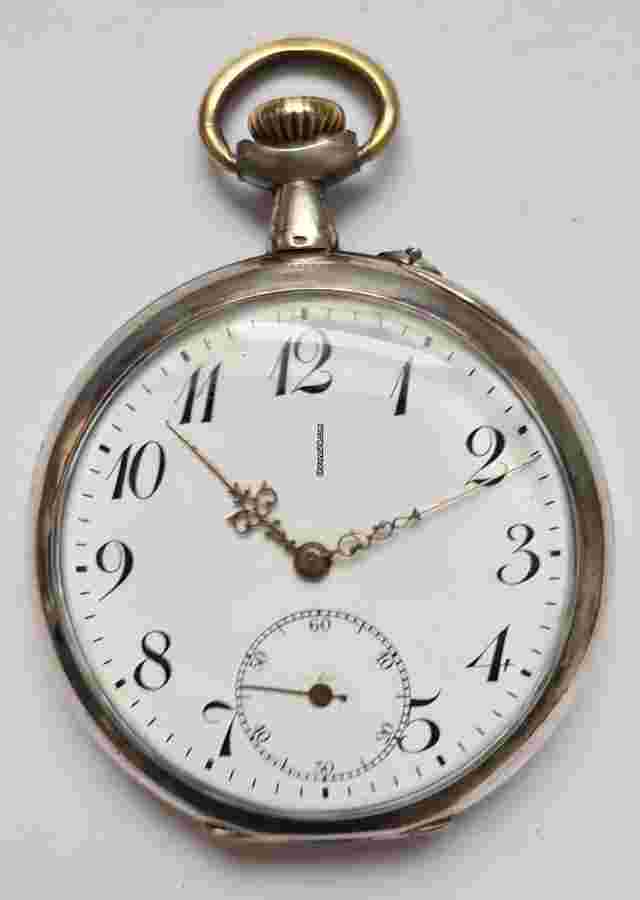 Remontoir Silver Pocket Watch