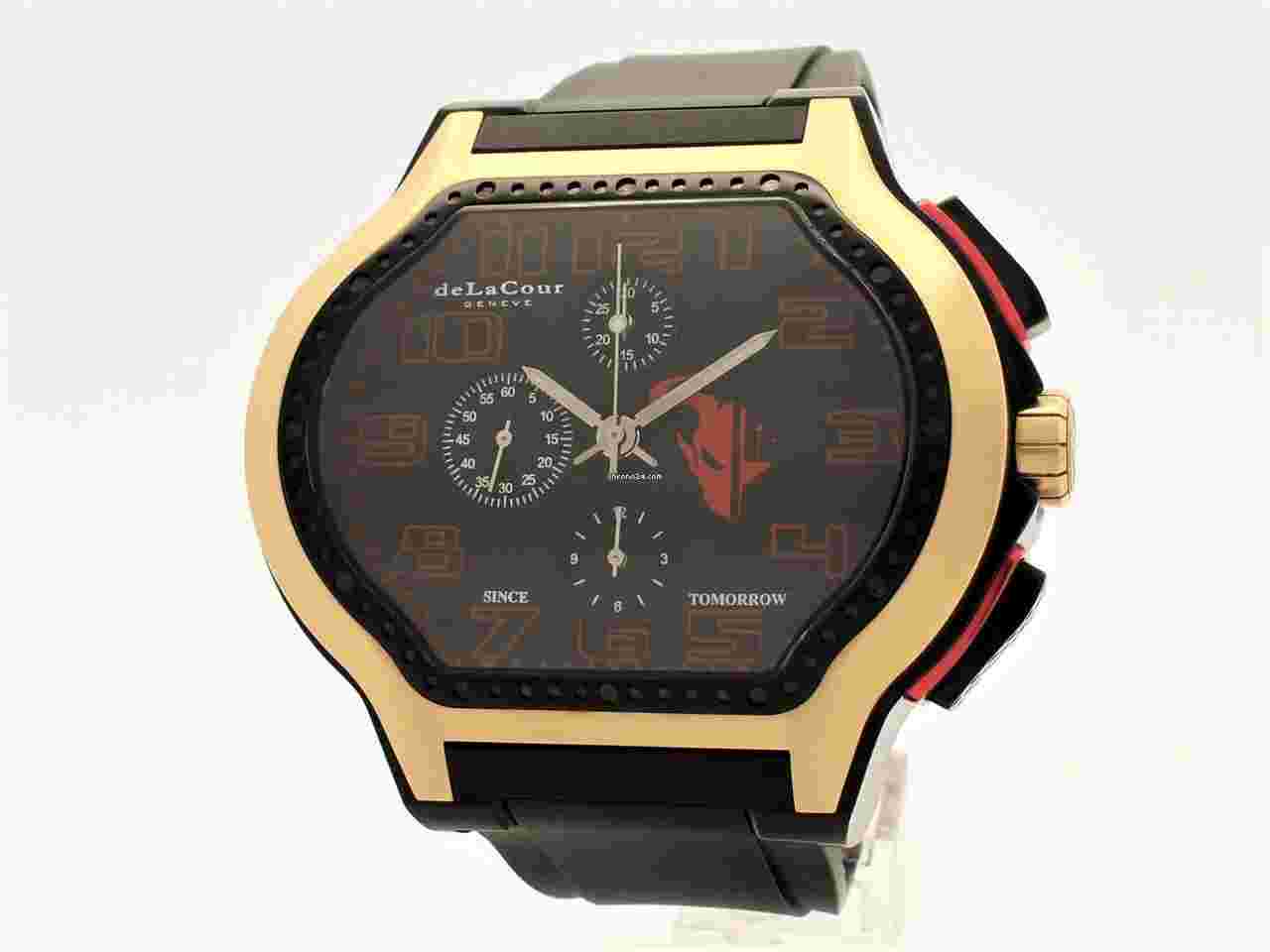 DeLaCour
                           
                                 City Ego Chrono Limited Edition Automatic Steel & 18K Rose Gold (New Product Without Use)