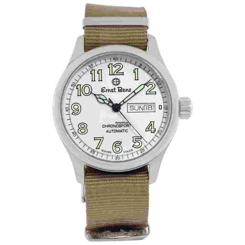 Ernst Benz
                           
                                 Chronosport GC20211 Stainless Steel 40mm watch
