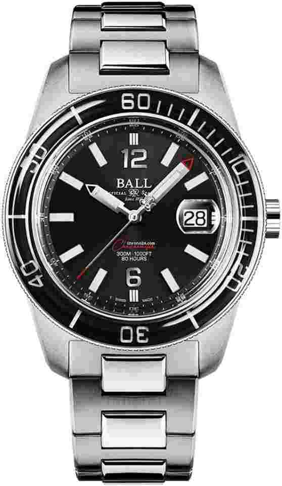 Ball
                           
                                 Engineer M Skindiver III 41.5mm Black Dial Limited Edition
