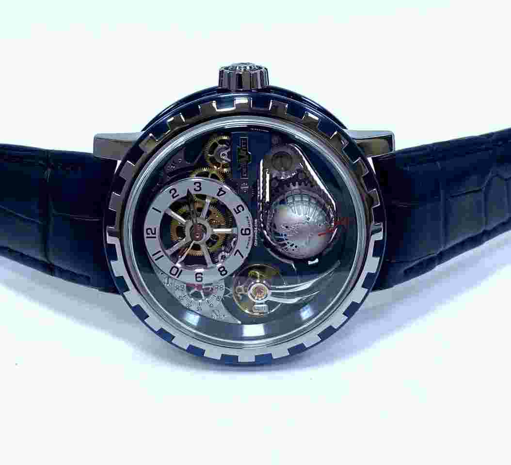Dewitt Academia
NEW Academia 46mm Blue Titanium Hour Planet Academia
