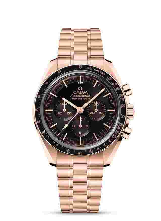 Omega Speedmaster Professional Moonwatch
                           
                                 Co-Axial Master Chronometer Chronograph 18kt Rose Gold Sedna Special