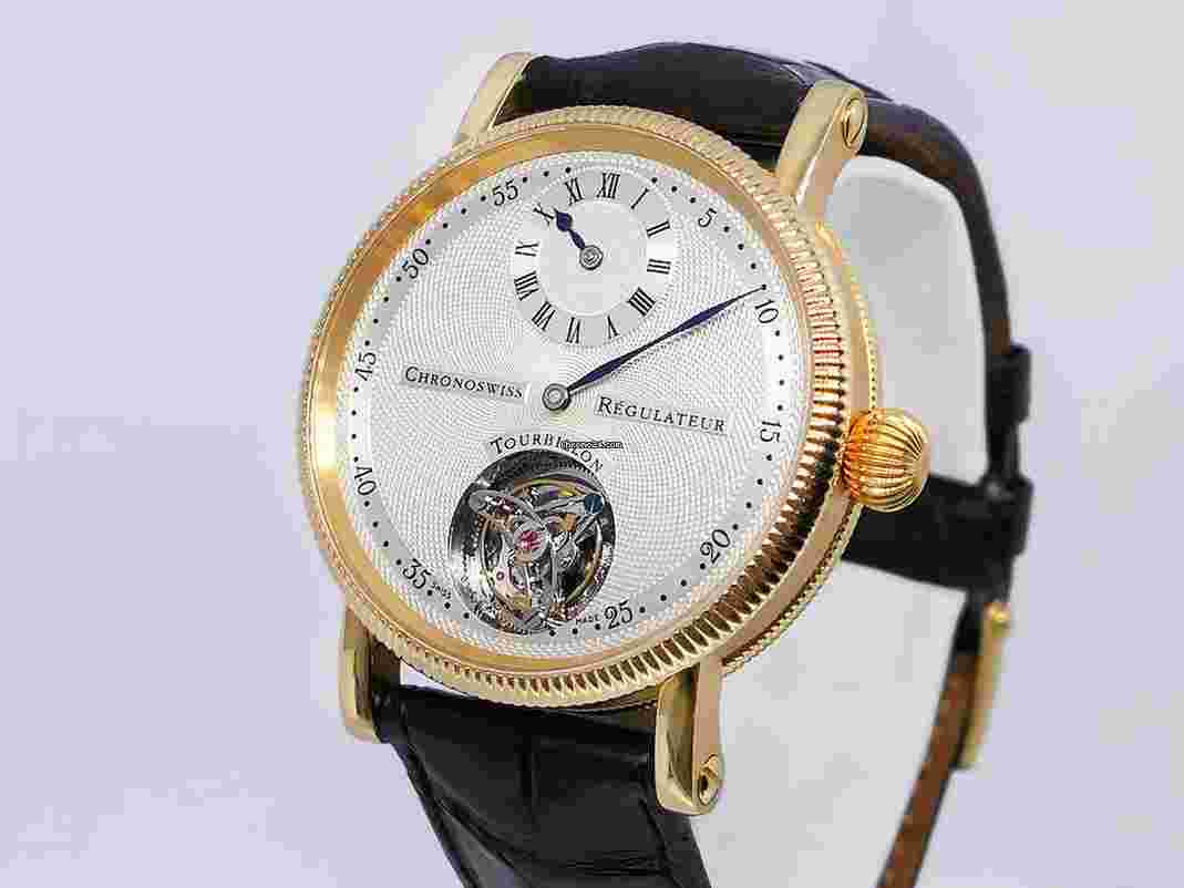 Chronoswiss Régulateur
Tourbillon Regulateur CH3121 18k Yellow Gold