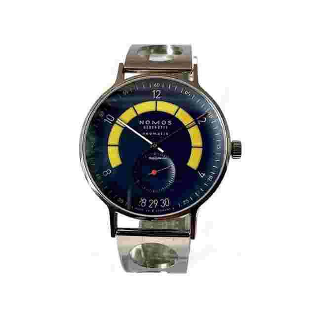 Nomos Glashutte Autobahn Directors Cut LE Auto 41mm Steel Mens Watch 1301.S2