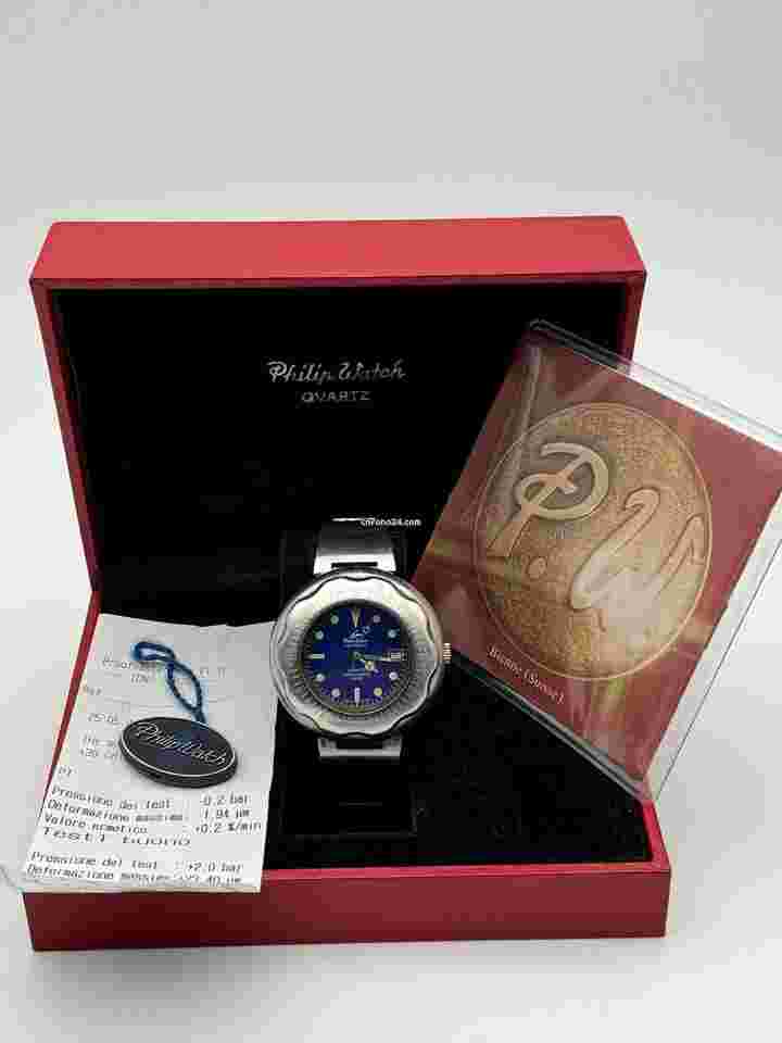 Philip Watch Caribe
                           
                                 Caribbean 3000 Quartz 46mm electric blu dial