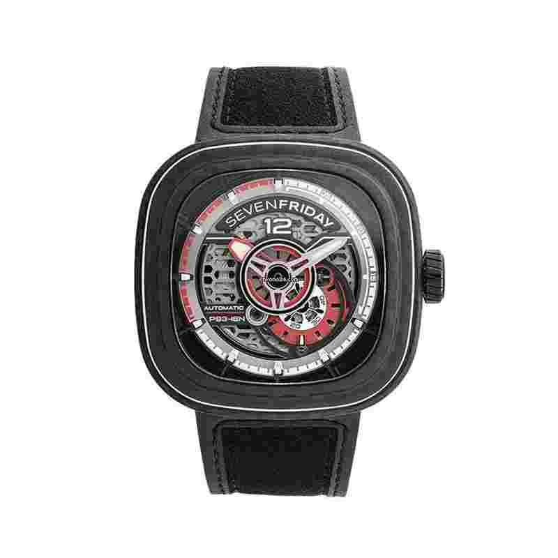 Sevenfriday
                           
                                 "Ruby Carbon" Ref. PS3/02 - Full Set - New