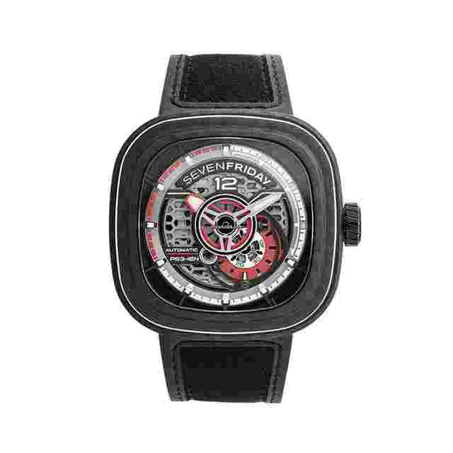 Sevenfriday
                           
                                 "Ruby Carbon" Ref. PS3/02 - Full Set - New