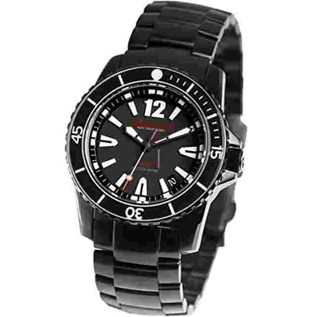 Lüm-Tec
                           
                                 300M-2XL Men Watch 45mm Automatic Diver Two Straps 300m WR