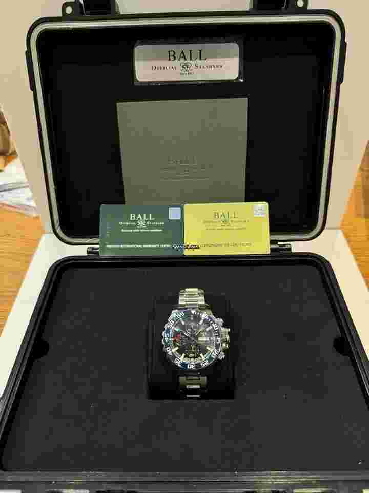 Ball Engineer Hydrocarbon Nedu
                           
                                 Chronograph Chronometer 42mm (Gradient Blue Dial Blue Bezel)