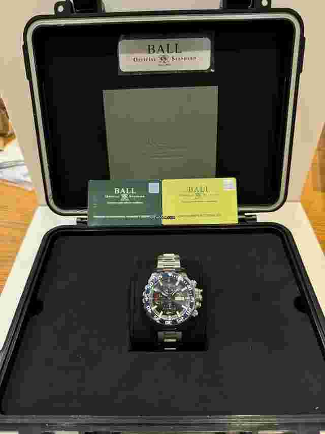 Ball Engineer Hydrocarbon Nedu
                           
                                 Chronograph Chronometer 42mm (Gradient Blue Dial Blue Bezel)