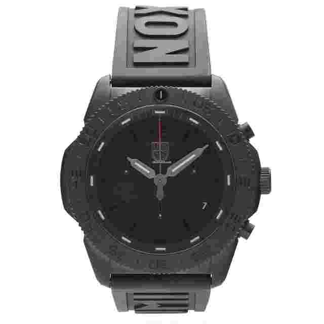 Luminox
                           
                                 Pacific Diver 3141.BO Chrono 44 mm Black PVD Rubber Quartz Men's Watch