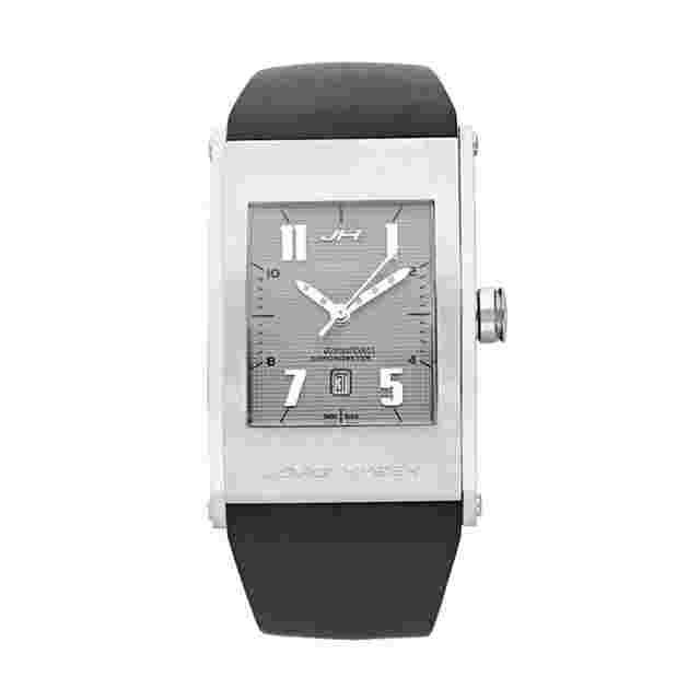 Jorg Hysek Kilada
                           
                                 "Bullet" Chronometer Stainless Steel Silver Dial Automatic Black Rubber With Date