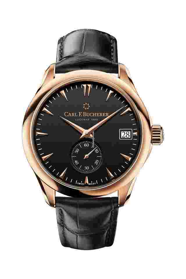Carl F. Bucherer Manero
Peripheral Rose Gold Black Dial 40mm Automatic 00.10917.03.33.01 NEW UNWORN
