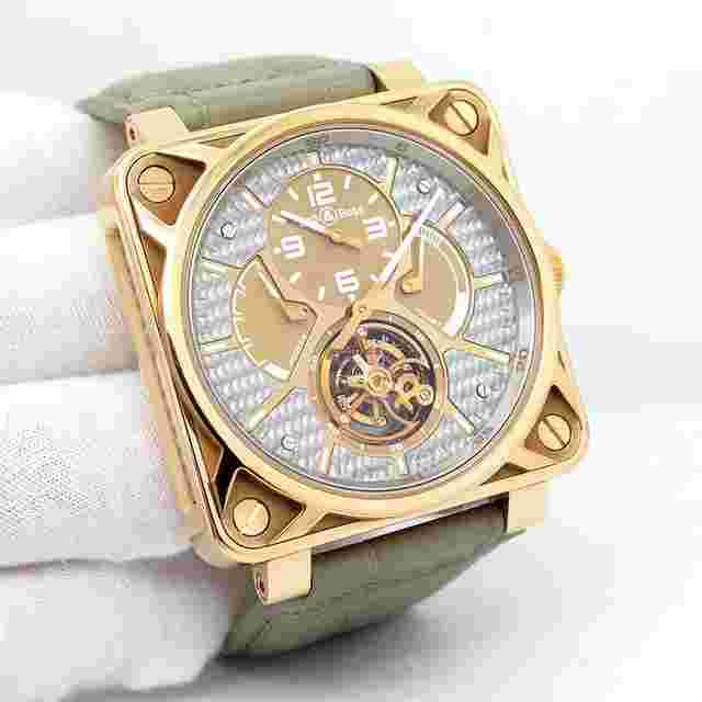 Bell & Ross BR 01
                           
                                 Aviation Limited Edition Tourbillon 18K Rose Gold