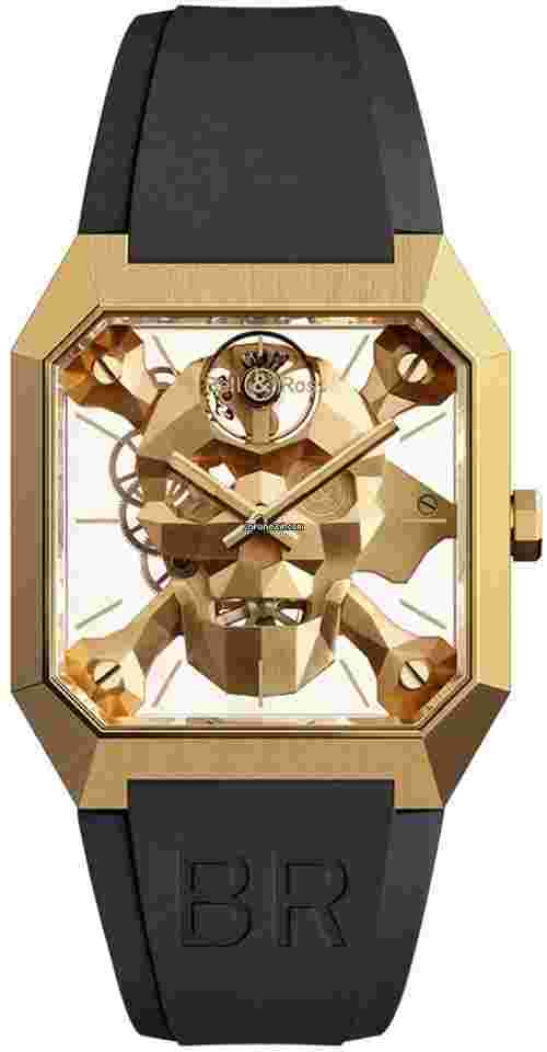 Bell & Ross
                           
                                 BR 01 Bronze Limited Edition Cyber Skull Mens Watch NEW UNWORN