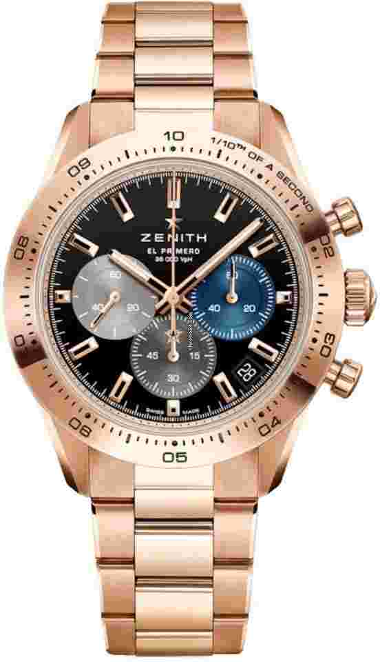 Zenith Chronomaster Sport
                           
                                 41mm Rose Gold Mens Watch 600m