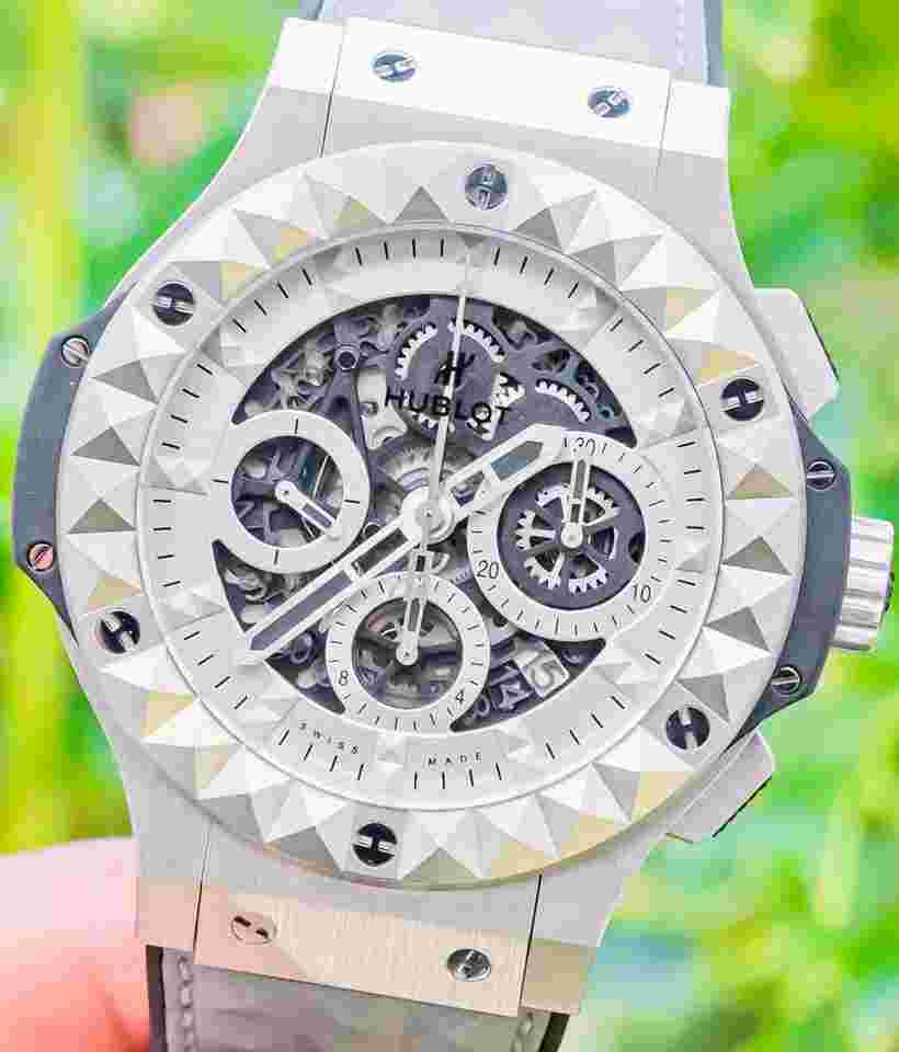 Hublot Big Bang Aero Bang
                           
                                 Depeche Mode Limited Edition of 250 RARE Skeleton Steel Stainless