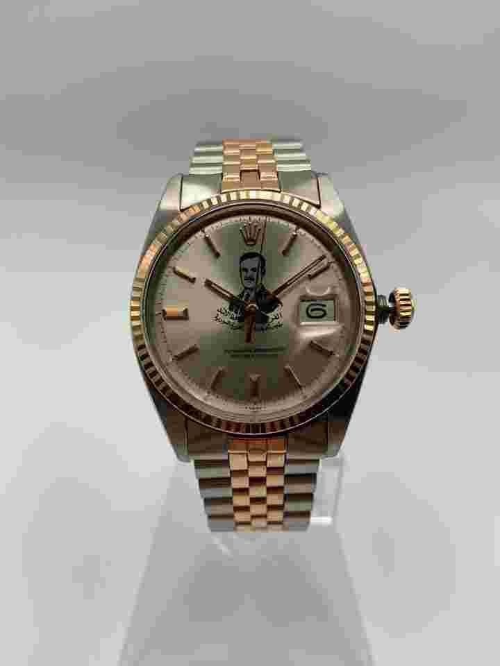 Rolex Datejust 36
1601 Steel/Rose Gold "Hafez El Assad" Unique Piece 1967