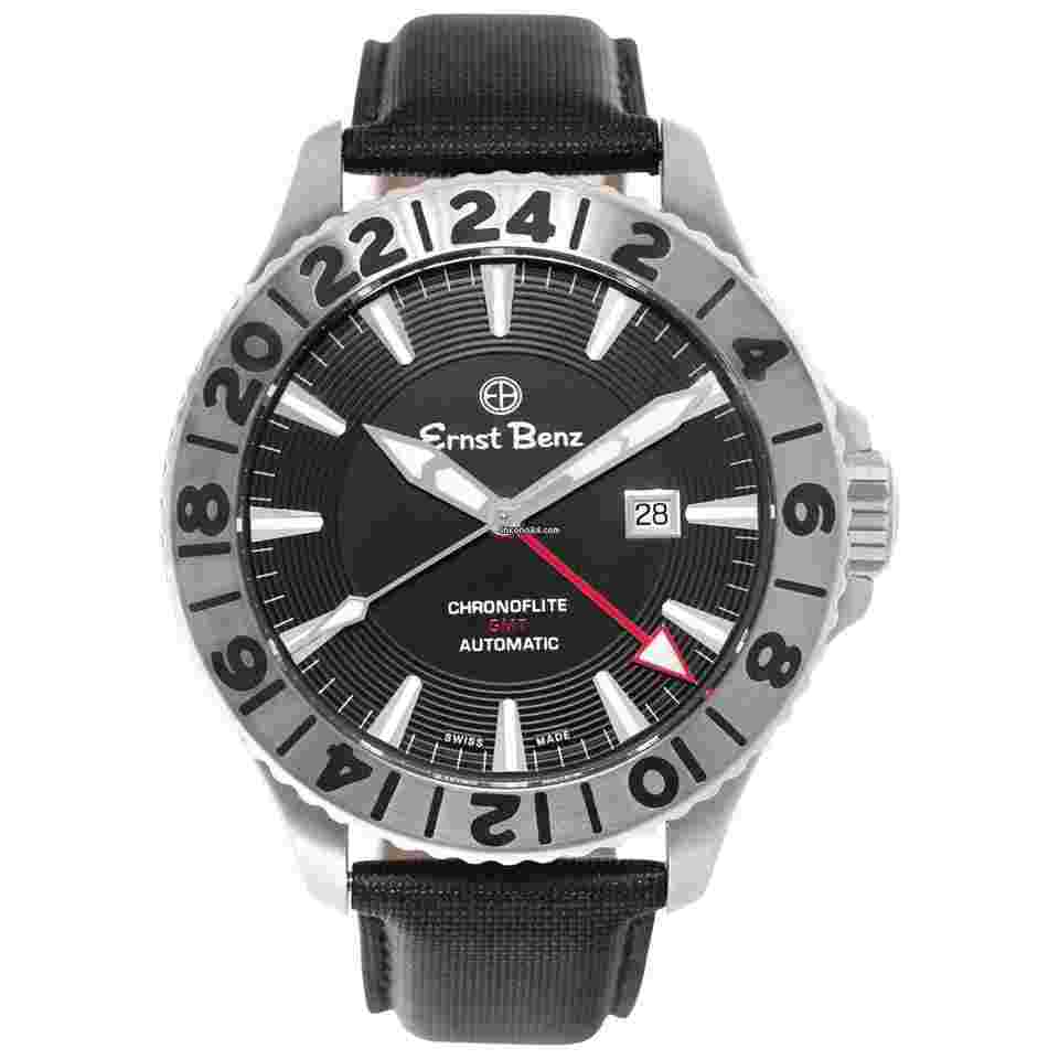 Ernst Benz
                           
                                 Chronoflite GMT GC10521 Stainless Steel 47mm watch
