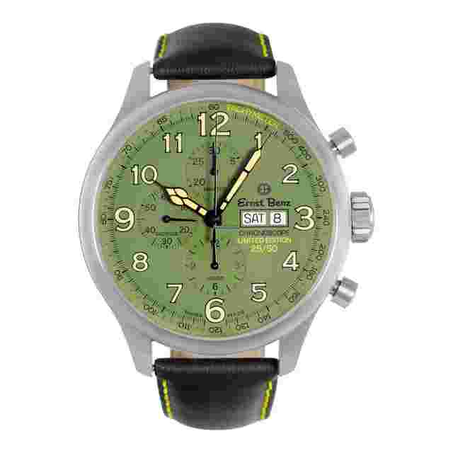 Ernst Benz
                           
                                 Chronoscope GC10100-CC2 Stainless Steel 47mm watch