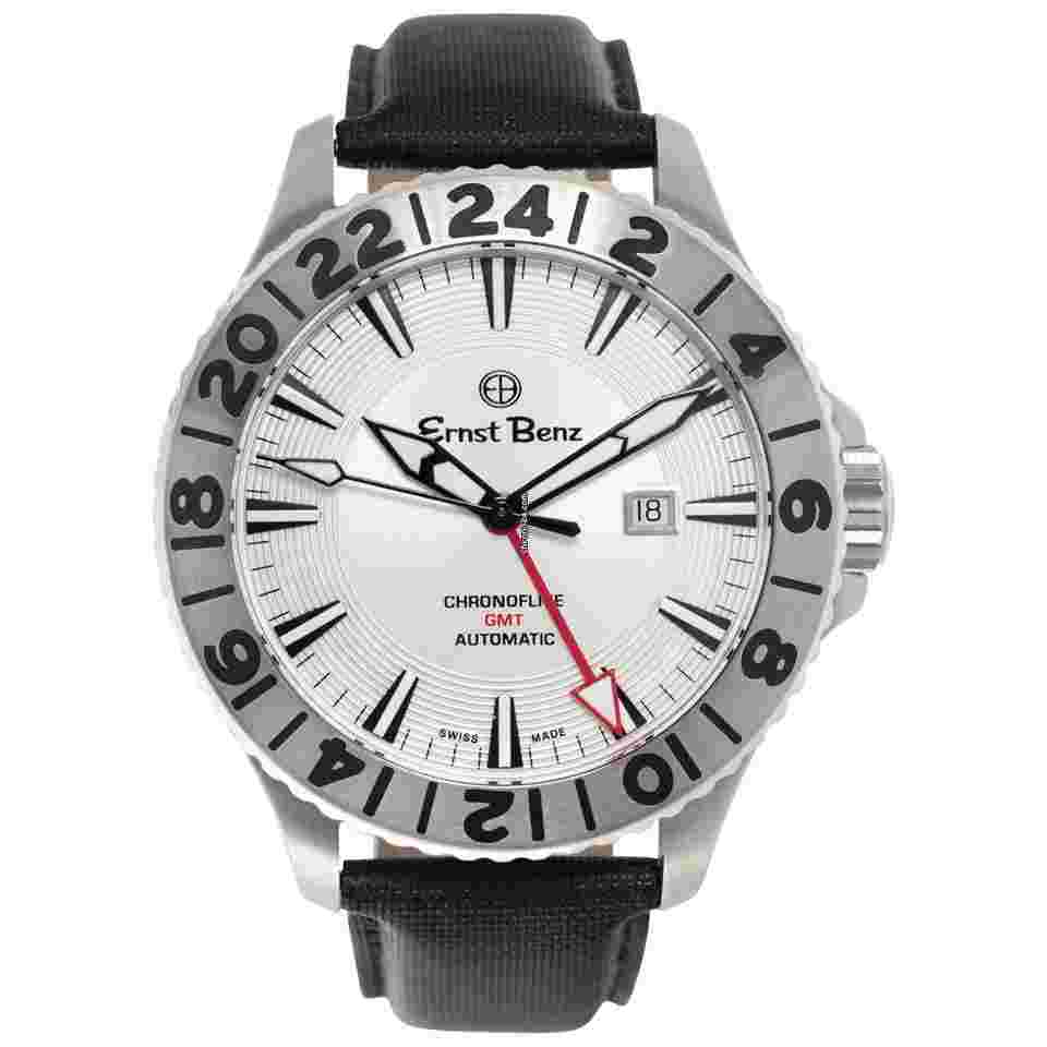 Ernst Benz
                           
                                 Chronoflite GMT GC10522 Stainless Steel 47mm watch