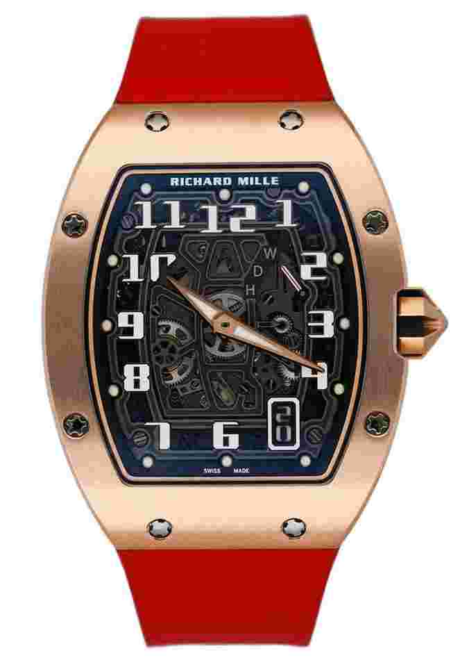 Richard Mille RM 67
                           
                                 Extra Flat RM 67-01 Rose Gold Mens Watch Box Papers