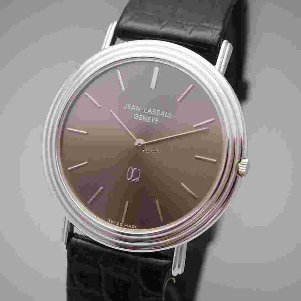 Jean Lassale
                           
                                 SUPER Ultra Flat 3mm Cal. 1200 WG18k/750 Calatrava collectors watch Ultra Rare
