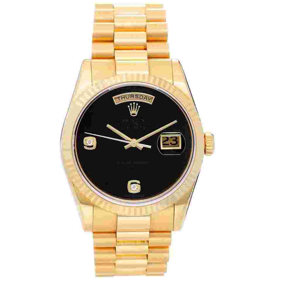 Rolex Day-Date 36
President Day-Date Men's 18k Gold Watch Model 118238