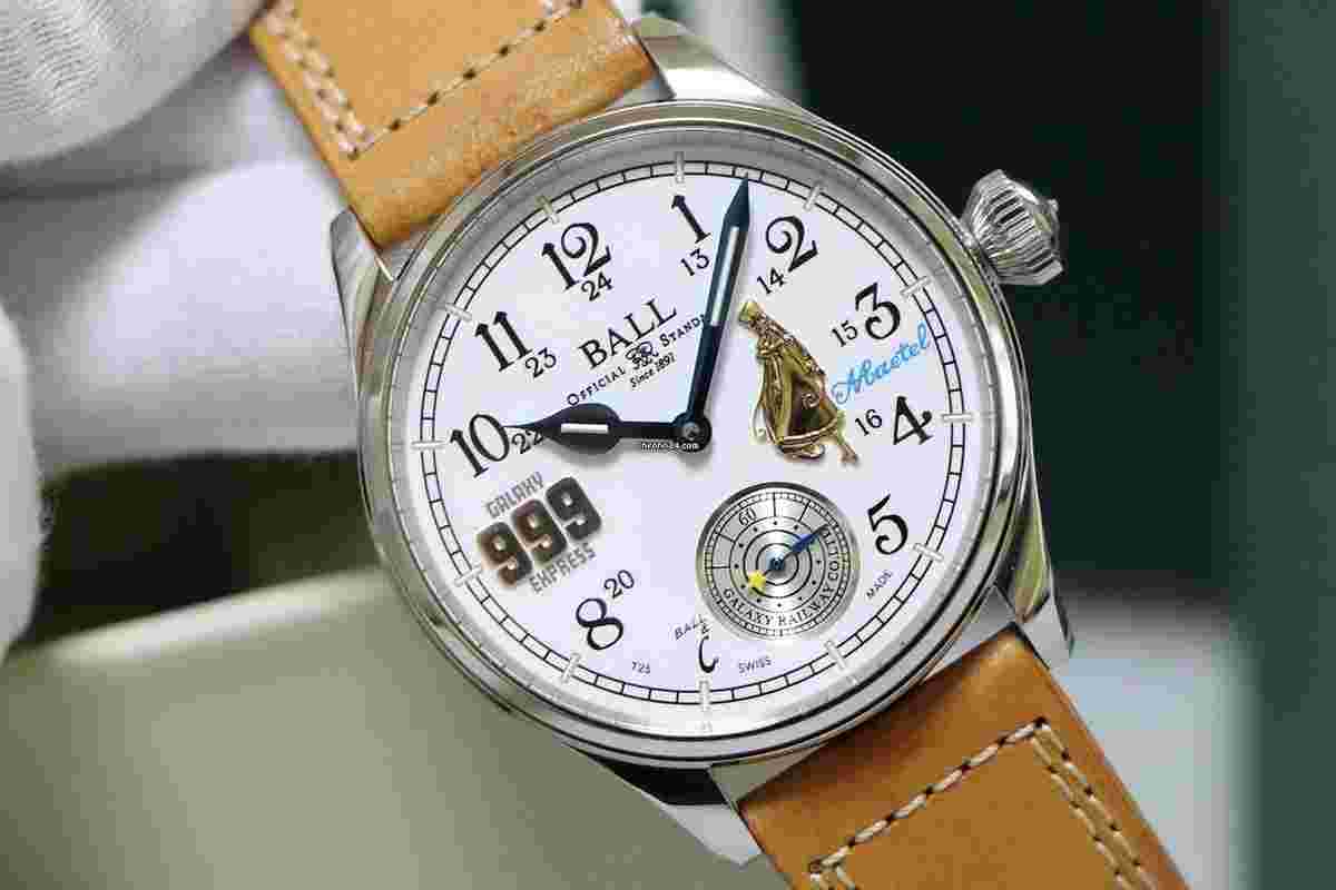 Ball Trainmaster
                           
                                 Mother Express NM3038D-LL4J-WH Galaxy Express 999 Limited edition Hand winding