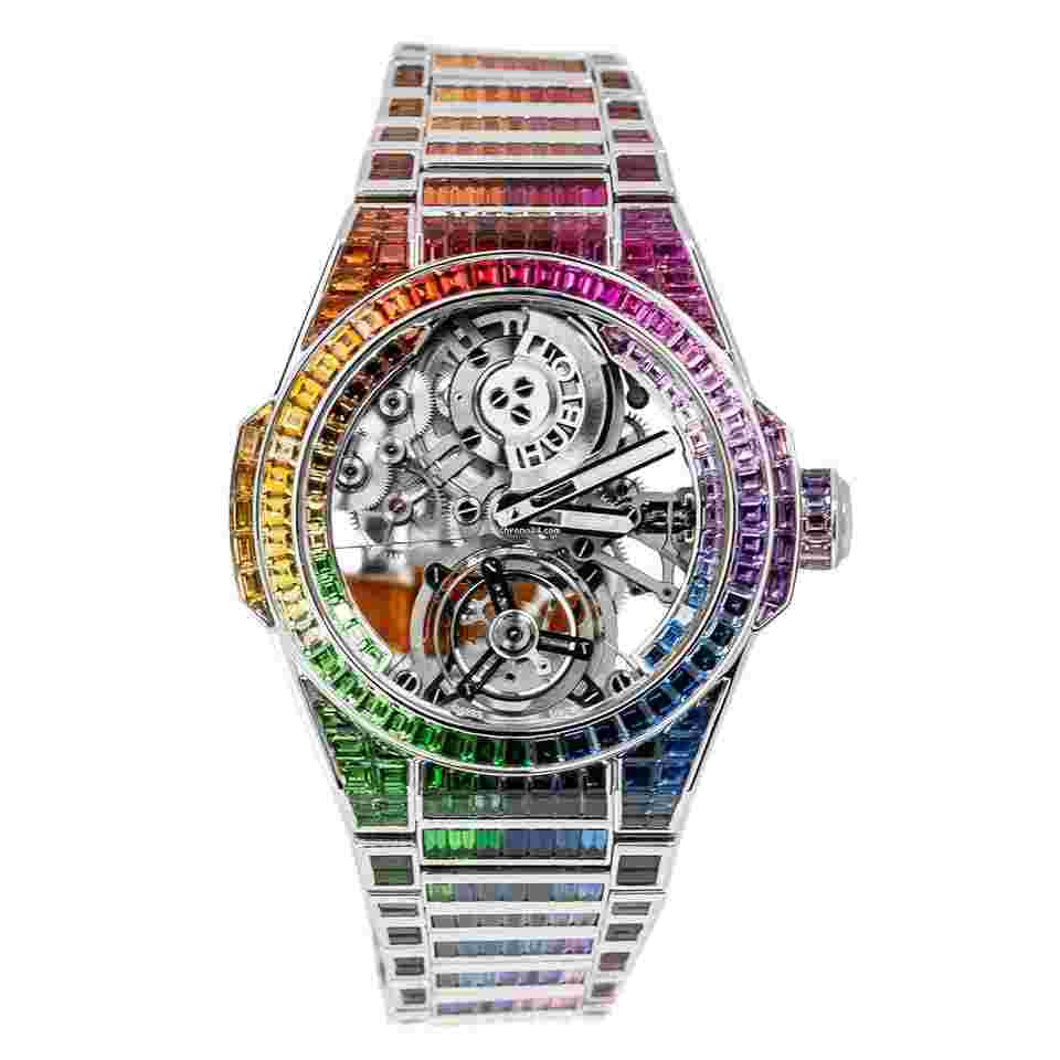 Hublot Big Bang
                           
                                 Integral Tourbillon Rainbow (Piece Unique)