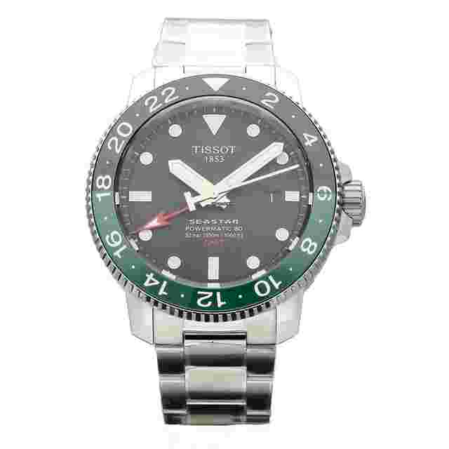 Tissot Seastar 1000
                           
                                 T120.429.11.051.01 Seastar 1000 Powermatic 80 GMT Steel 46 mm Men's Watch