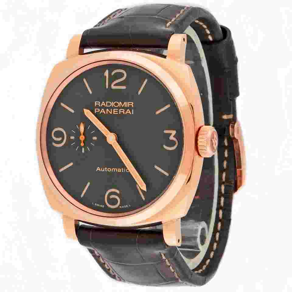 Panerai Radiomir 1940 3 Days Automatic
                           
                                 Micro-Rotor Automatic 18K Rose Gold PAM00573