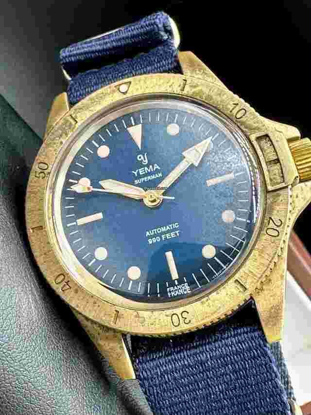 Yema
                           
                                 Superman Heritage Bronze Blue Dial Limited Edition 1948 Pieces SOLD OUT
