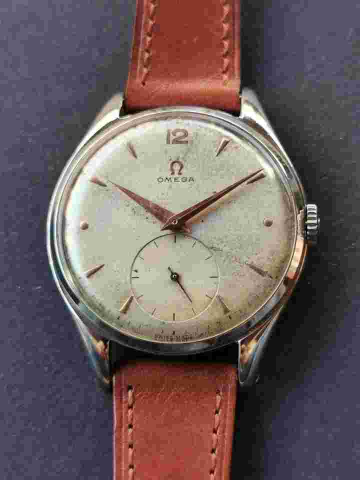 Omega Classic Vintage 38 mm oryginal ref.2505 oversize jumbo vintage