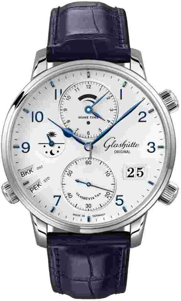 Glashütte Original Senator Cosmopolite
                           
                                 44mm 1-89-02-03-02-61