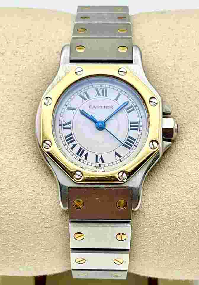 Cartier Santos
                           
                                 Octagon Automatic Spider dial