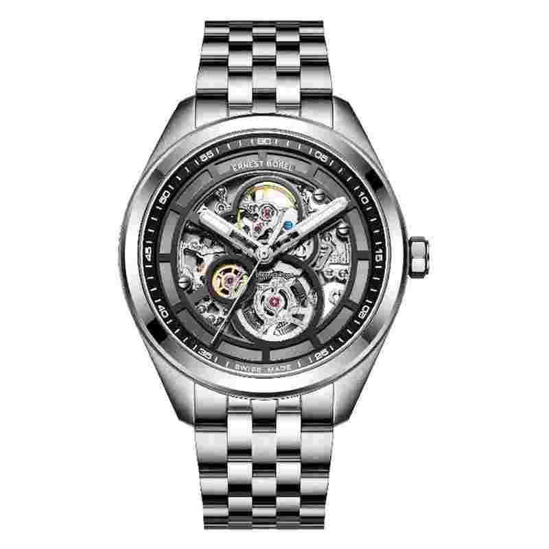 Ernest Borel
                           
                                 Grandeur Skeleton Black Limited Edition Swiss Made