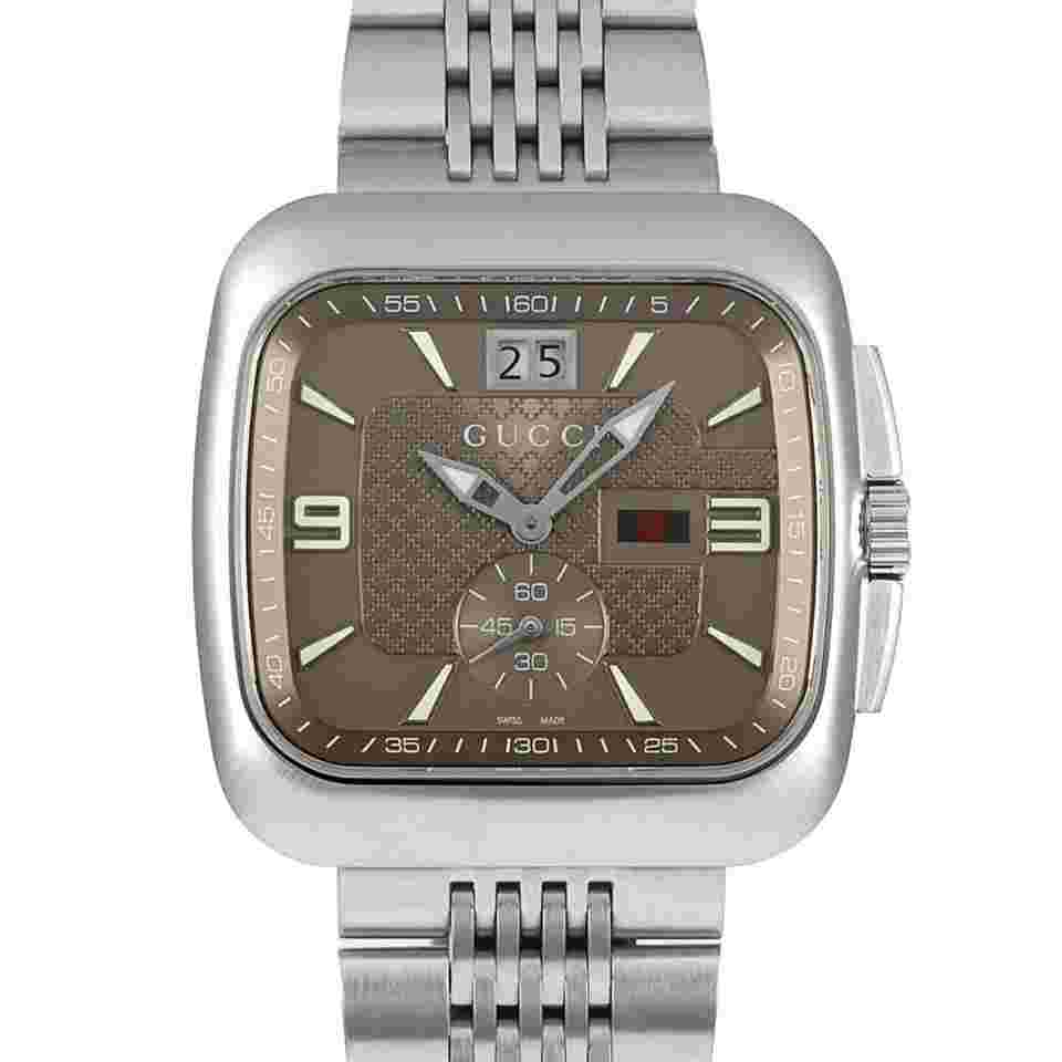 Gucci YA131301 Quartz Steel New