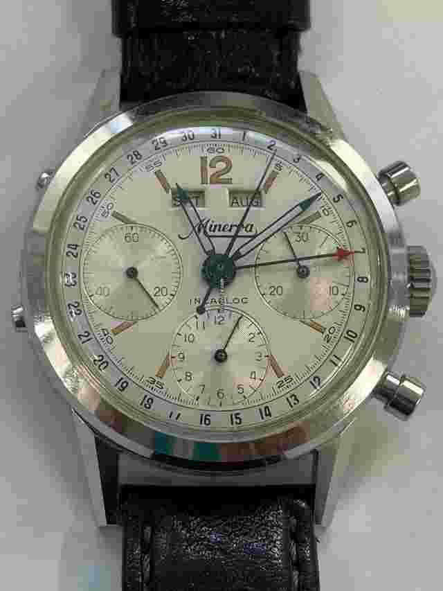 Minerva
                           
                                 Triple calendar Chronograph
